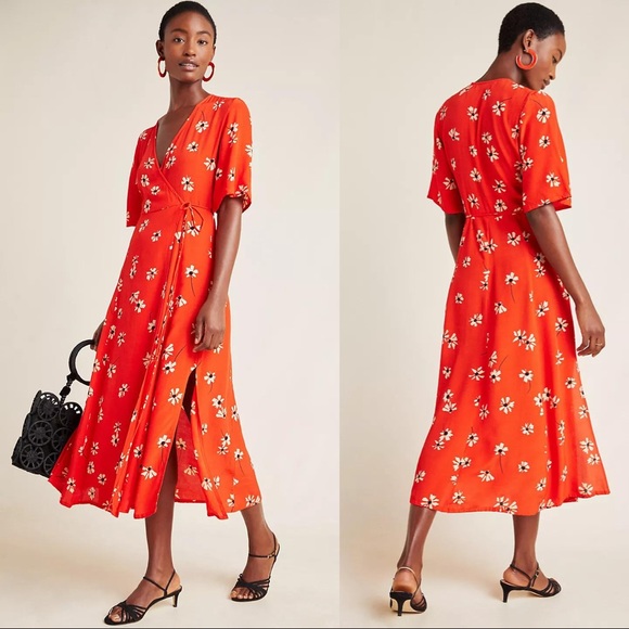 Anthropologie Dresses Anthropologie Faithfull The Brand Rivera Midi